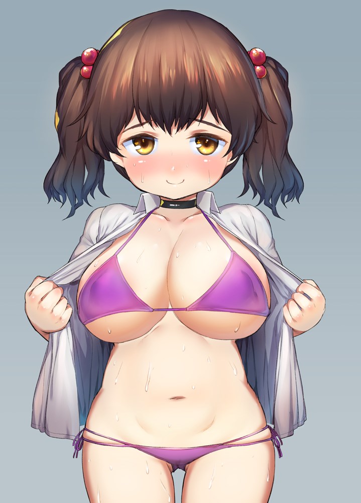 【二次】童顔・ロリ巨乳画像【エロ】　その１６